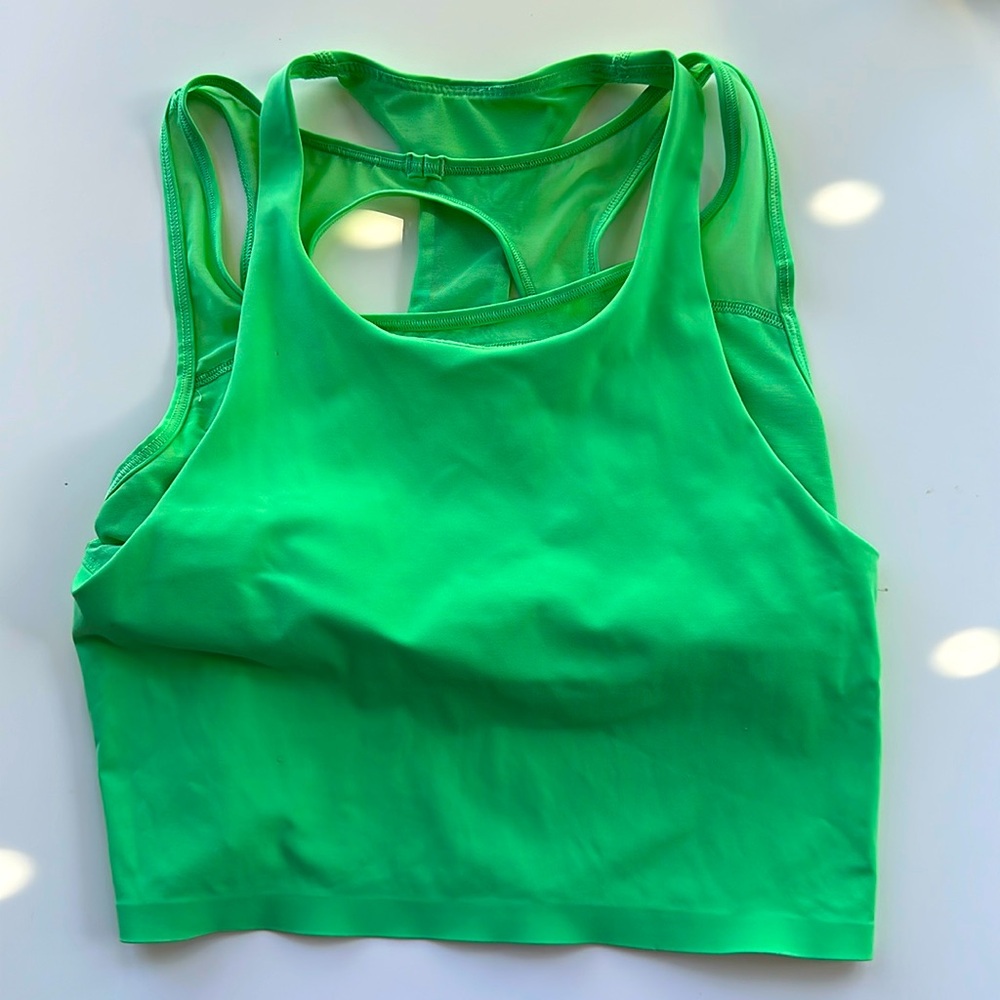 lululemon athletica Green Tank Top